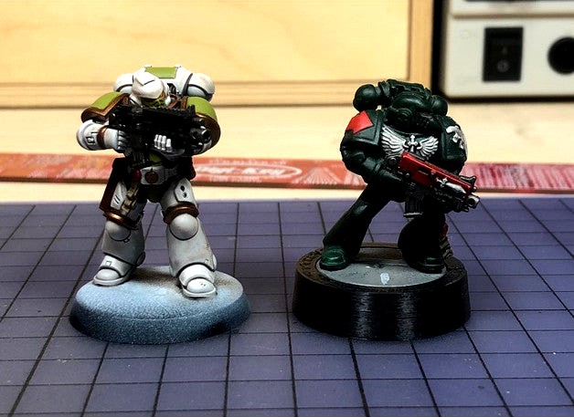 3D Rubicon Primaris - Convert First Born Space Marines to Primaris Marines (Snap-fit) by Frei3D