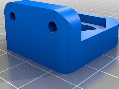 Geeetech a10 capacitive Sensor holder by Kroffgolosch