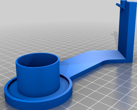 Kitchen paper roll bracket by SantiDC
