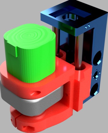 PARKSIDE PGS 500 A1 Mount for Dremel CNC by Edsol