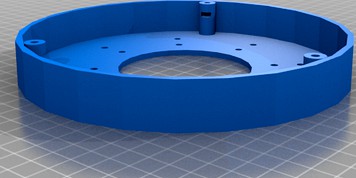 Ubiquiti UniFi AP AC Pro Wall Mount Extension by d0b