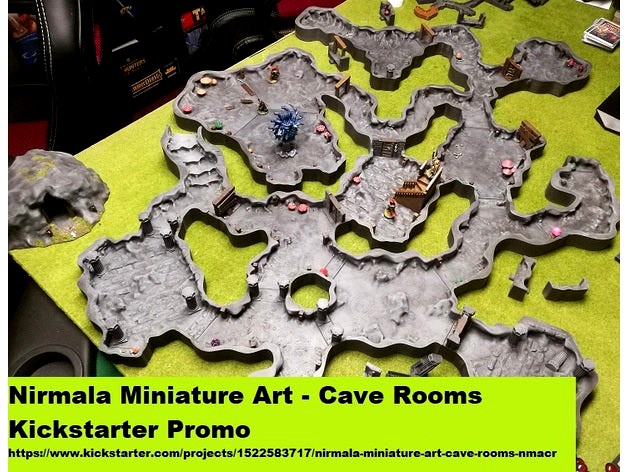 Nirmala Cave Rooms Promotion 1. Small mine room by Grimenir