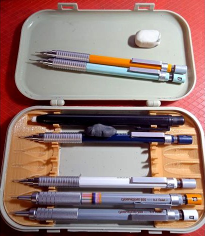 Mechanical pencil holder by Dimasbka