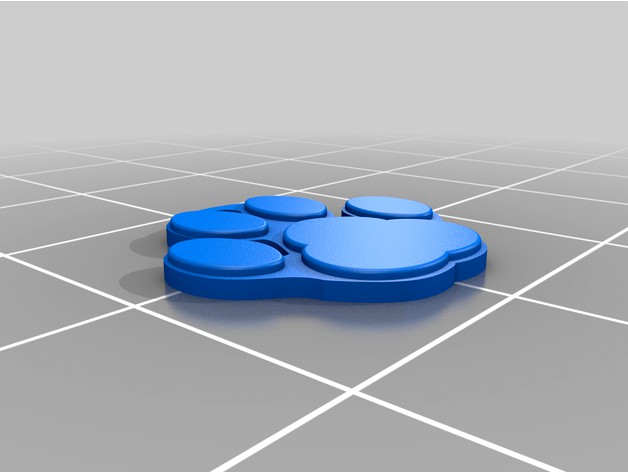 Paw Print Poop bag holder by jamesonr87