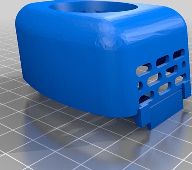 Remix Fang Fan Duct for Ender 3 V2 by pichicho98