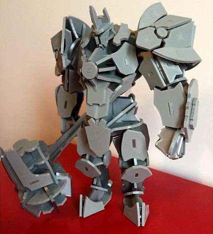 Reinhardt 3D puzzle by WR3NCH