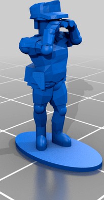 1-100 WW2 German Afrika Korps Artillery Crews Standing by waynemc65