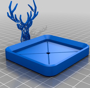 Stag head soap holder by robjshepUK