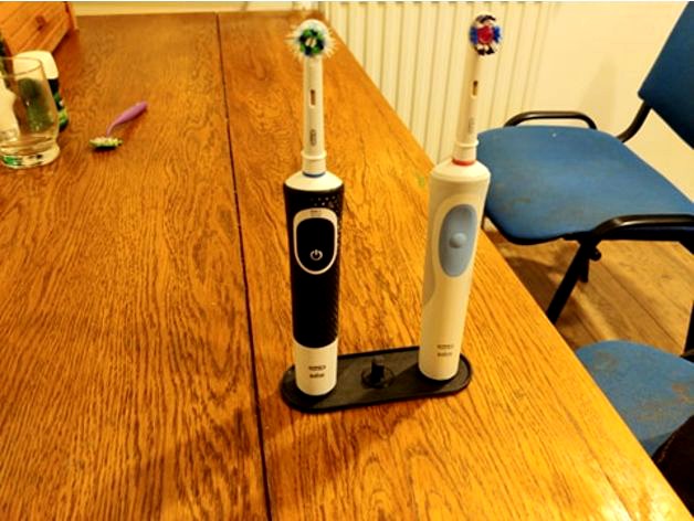 triple base for oral b toothbrush  by lone__wolf