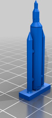 SLS replica with base for stability by Resq518