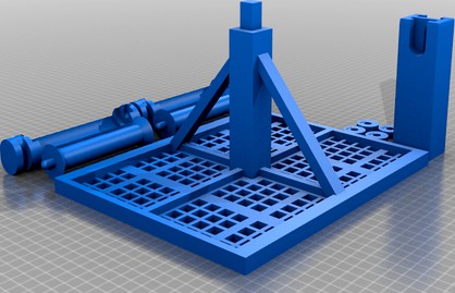 dual 1kg spool holder by dodgeme