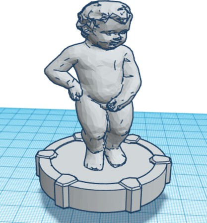 manneken pis extruder knob by Onssepappe