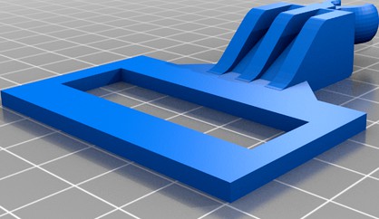 Paddle camera mount for Robo3d by mrspiffy