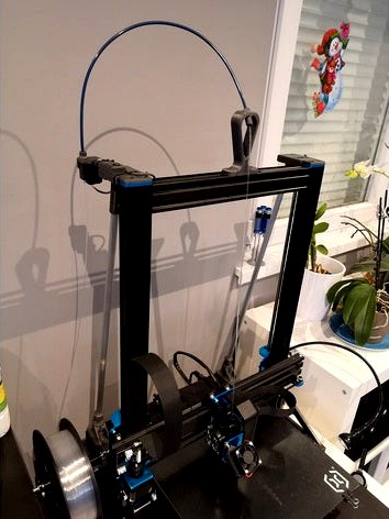 Support bobine filament déporté Artillery Sidewinder X1 by sebbmx68