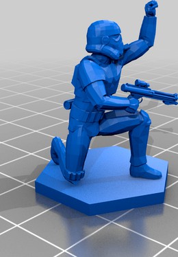 Storm Troopers with Bases by sap995