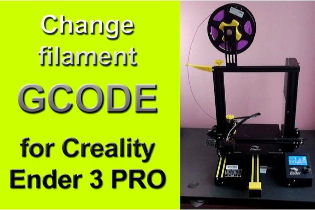 Change filament GCODE by ThorLAB