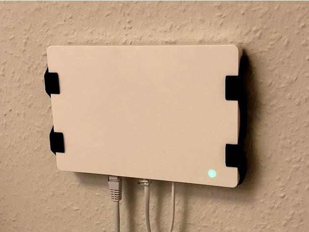 Wall mount for Alert Alarm gateway by paul_nowotny