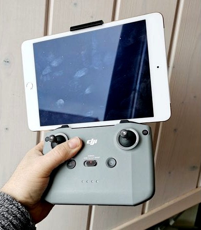 iPad mini holder for DJI Mavic Air 2/Mini 2 by Kilrah