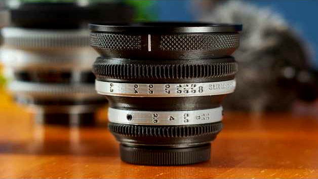 Upgrade to Cinematic lens housing "SLR magic 18mm f2.8 CINE" by DoNotLeaN