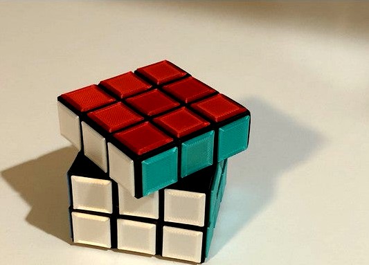 Fully 3D Printable Rubik's Cube by Dsman124 model