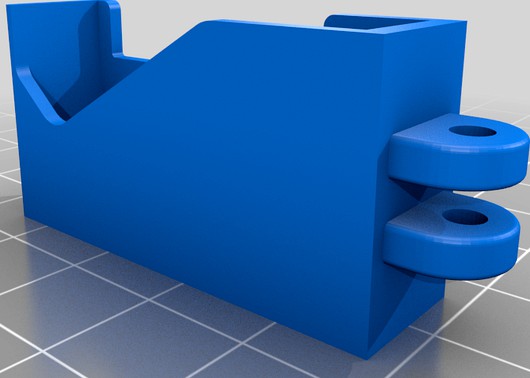 GoPro naked mount (betafpv v2 case) for protek25 by Chukkis