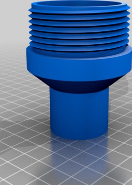 Lay Z Spa Coupler A Male To 32 Mm 1 1 4 Intex Pipe By Ricoghardforth 3d Model