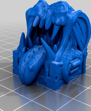 Tellers Gate Advent Calendar - Day 13 - Chest Mimic by TellersGate