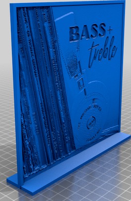 Bass & Treble Lithophane by Phunkjunky