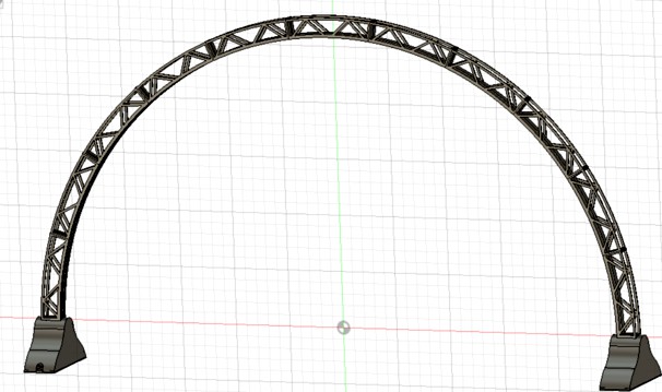 LED Bridge Lamp without Support / LED Brücke by AcJoker2