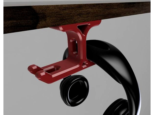 Desk Headphone Holder by constantin33