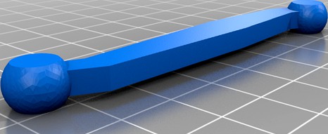 RC Buggy (Maxis/Tokin) 1:12 Chassis Arm by MrEnder