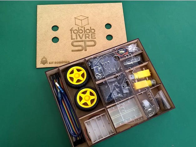 Robotic Arduino Kit Box - Laser cut  by paulomainardi