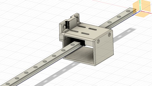 K40 Laser mit Linearschiene und Cloudray K-Serie Laser head by Webranger