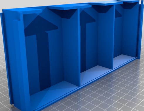 Stackable Card holder by Dickb1000