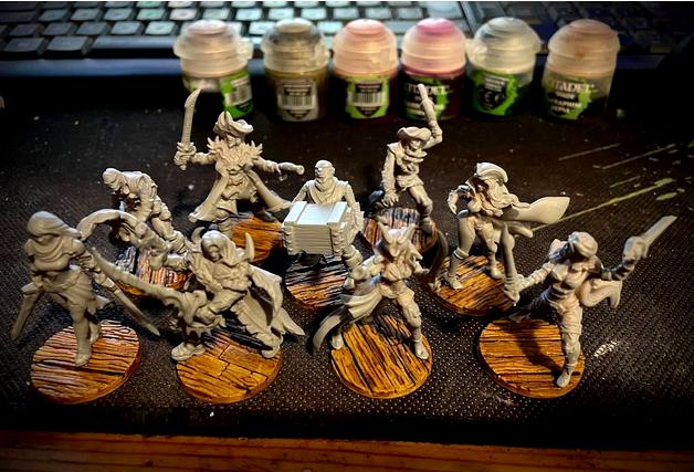 25mm Wood Bases by sanctum78