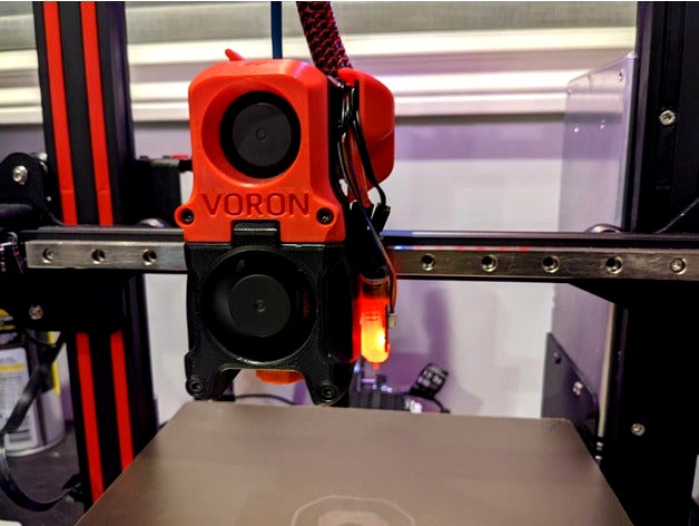 Ender 3 Voron Afterburner Linear Rail Carriage by RepresentativeBlink
