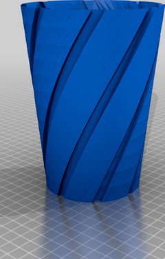 Twisted Vase by nix3dprints