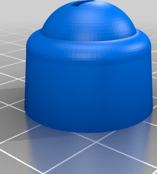 Embroidery Machine Tension Knob Adaptor by mattenderle