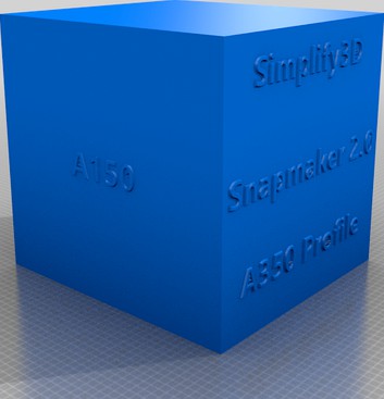 Simplify3D Snapmaker 2.0 A350 Profile by CarvedArt