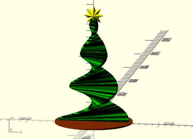 Christmas tree by JustinSDK