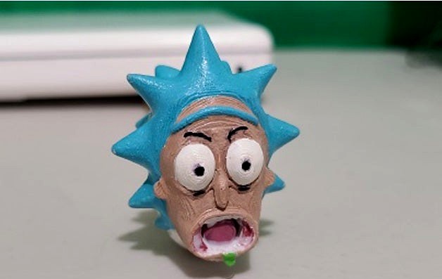 Rick & marty tooth paste cap by 4JDISIGN