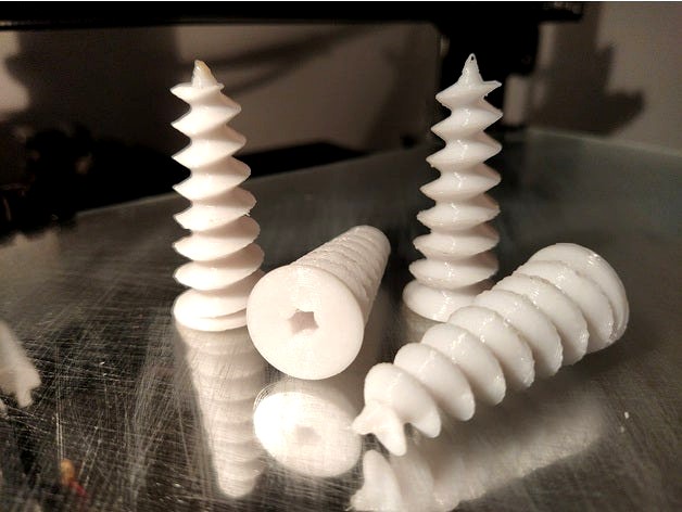 Cheville à visser pour isolant polystyrène / insulation anchor for polystyrene insulation by Mathieu_BZH