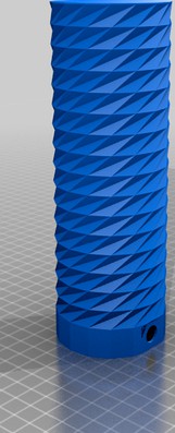 3D printed 16x16 Matrix LED lamp by bitluni