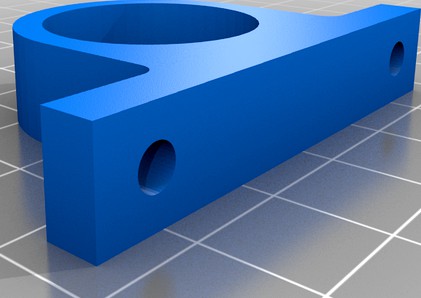 Base Rodamiento eje X by gustavomeza