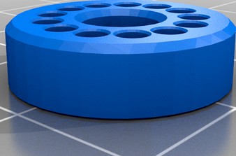 Socket for IN-14 nixie tubes by jtsiomb