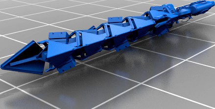 Sleeper Simulant Kitbash by UncleBourbon