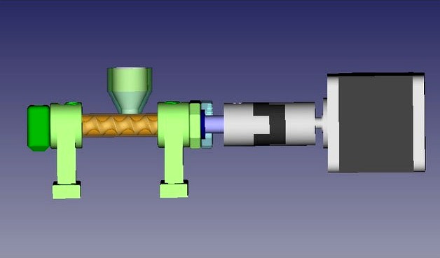 R3Acosta  - Hydroponic / powder dispenser (miligrams) / Dosificador de polvo  by R-Acosta