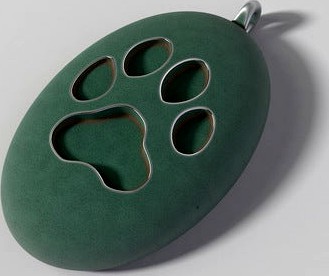 Lynx Track Pendant by SteedMaker
