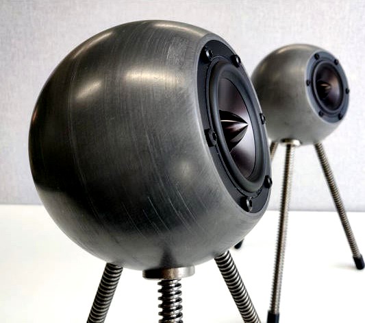Desktop loudspeaker on tripod by RD_Physics