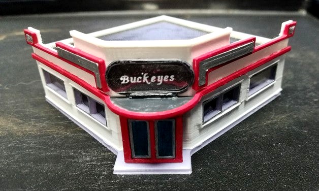 Buckeyes Diner in N-Scale by jeff_j3ffr3y